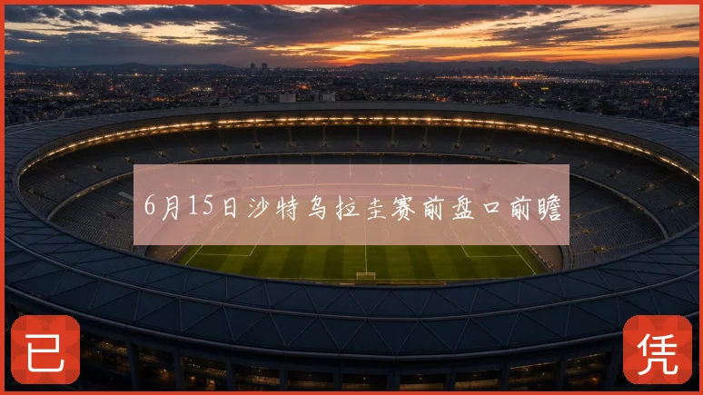 6月15日沙特乌拉圭赛前盘口前瞻